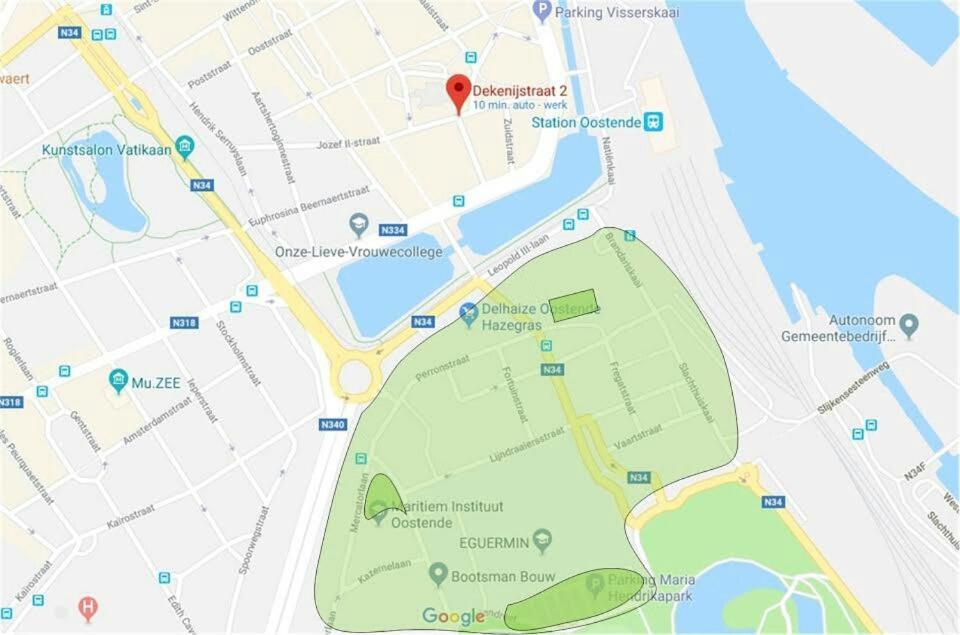 Appartement Aan Zee Ostende Exteriér fotografie